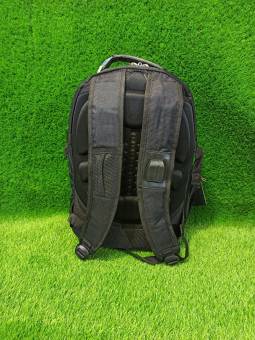 Рюкзак 35L 1518# USB Gray Black WEIXILONGJD