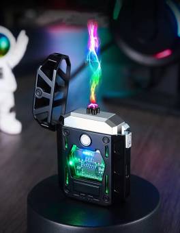 ЗАЖИГАЛКА импульсная с двойной дугой (USВ) "Lighter" OTS-037