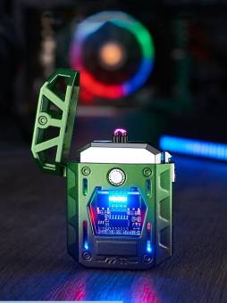 ЗАЖИГАЛКА импульсная с двойной дугой (USВ) "Lighter" OTS-037