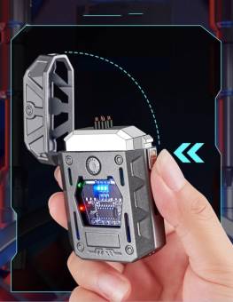ЗАЖИГАЛКА импульсная с двойной дугой (USВ) "Lighter" OTS-037