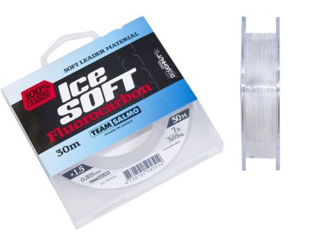 ЛЕСКА моно Team Salmo ICE SOFT FLUOROCARBON, 30м, 0.205мм