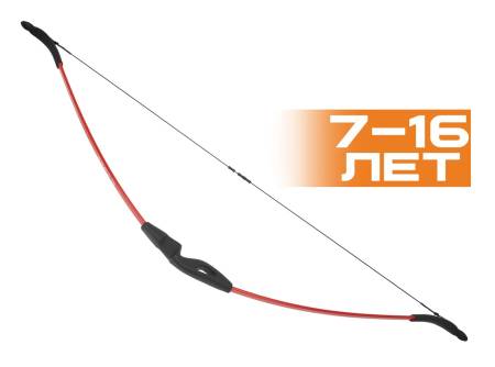 ЛУК детский классический Ace красный 6 - 19# (2.7 - 8.7кг) "Centershot"
