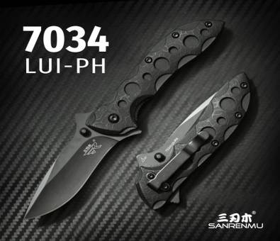 НОЖ складной 7034LUI-PH "SanRenMu"