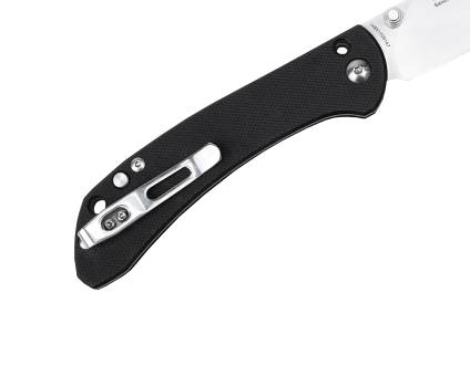 НОЖ складной 9165 сталь 12C27 brush black G10 "SanRenMu"