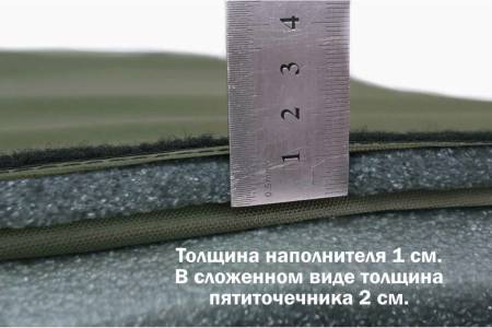 Сидушка раскладная пятиточечник Патриот 1017004