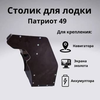 ПОДСТАВКА под эхолот с держателем для блесен Патриот 1014009