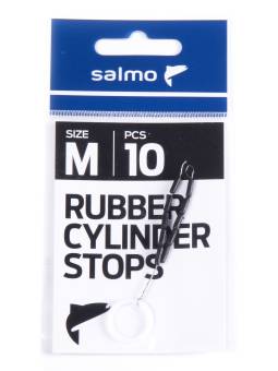 СТОПОРЫ рыболовные Р.002M 10шт. RUBBER CYLINDER "Salmo"