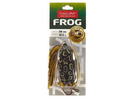 ЛЯГУШКА 10.5гр. 5см  3D SERIES FROG 004 "Lucky John"
