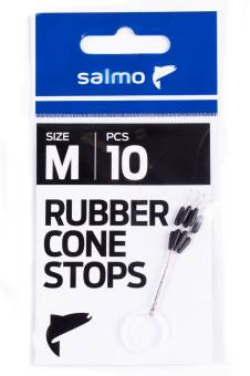 СТОПОРЫ рыболовные Р.002M 10шт. RUBBER CONE "Salmo"