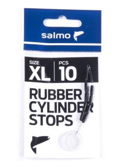 СТОПОРЫ рыболовные Р.004XL 10шт. RUBBER CYLINDER "Salmo"