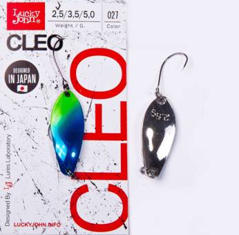 БЛЕСНА колеб. 41мм, 5г, 027 CLEO "Lucky John"