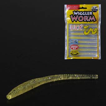 СЛАГИ "2.3"(5.84) 9 шт. WIGGLER WORM 071 "Lucky John"