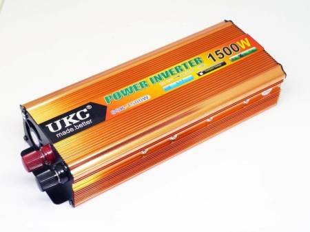 ИНВЕРТОР НАПРЯЖЕНИЯ 12-220V UKC 1500W