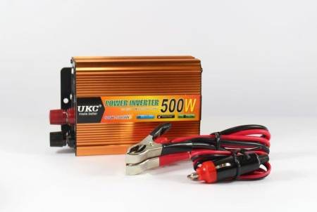 ИНВЕРТОР НАПРЯЖЕНИЯ 12-220V UKC 500W (реал250W)
