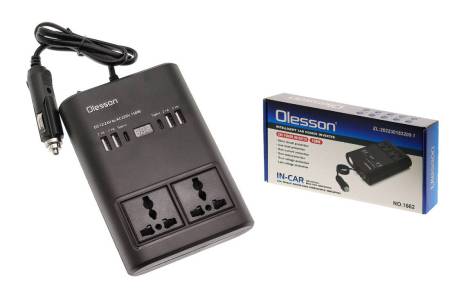 ИНВЕРТОР НАПРЯЖЕНИЯ Olesson 1662 12-220V/100W