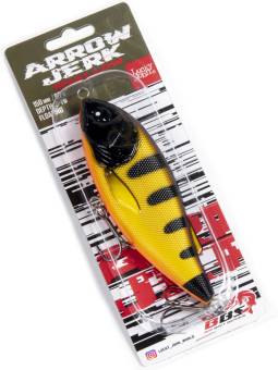 ВОБЛЕР плав. 150F 87гр. 029 BBS Arrow JERK "Lucky John"