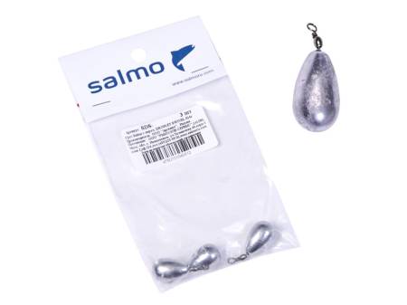 ГРУЗ с силиконовой трубочкой BULLET 8гр. Salmo"