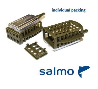 КОРМУШКА Фидерная 100гр. Square с дном "Salmo"