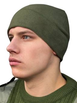 ШАПКА флисовая цвет олива