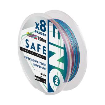 ШНУР плетённый 150m, 0.17mm, 14.07kg, X8 № ONE Safe "Iam"
