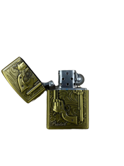 ЗАЖИГАЛКА бензиновая JianTai Double Pistol