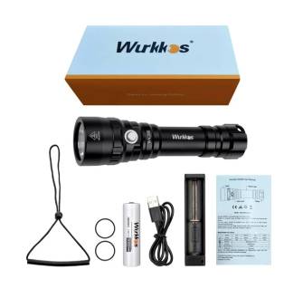 ФОНАРЬ для дайвинга WK20S SST40 5000-5300k "Wurkkos"