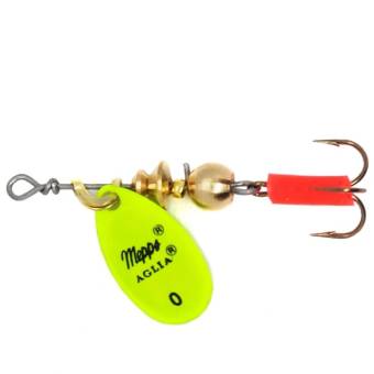 БЛЕСНА "0" вращ. 2.5 гр. Aglia Fluo Chartreuse "Mepps"  369974