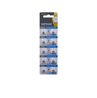 БАТАРЕЙКА G13/LR1154/LR44/357A/A76 BL10 Alkaline 1.5V "GoPower"