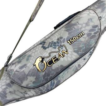 ЧЕХОЛ для удилищ Ocean 150 cм 2 секции + 1 карман жёсткий