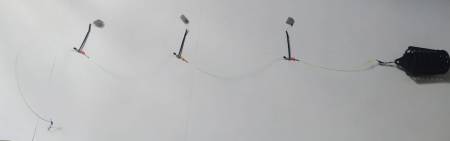 МОНТАЖ оснащенный 40г. кр №4. монофил "Гирлянда"