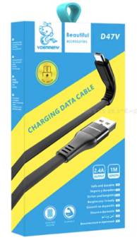 КАБЕЛЬ USB Micro USB 1м DENMEN D47V