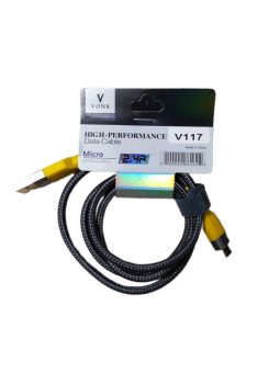 Кабель USB Micro USB 1м Vonk V117 2.4A