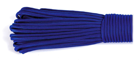 Paracord 550 blue #001 30 метров