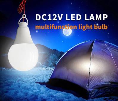 Лампа 12V 15W (Real 12V 7W 0.6mAh) ЗАЖИМЫ КРОКОДИЛЫ