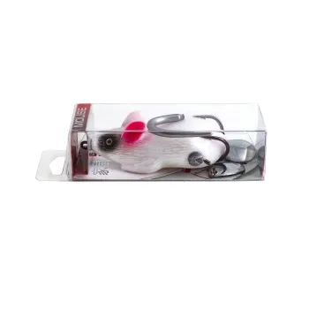 МЫШЬ-незацепляйка Namazu MOUSE 26 г, с лепестками, 76 мм, цвет 16, крючок-двойник YR Hooks (BN) #2/0