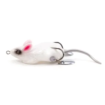 МЫШЬ-незацепляйка Namazu MOUSE 26 г, с лепестками, 76 мм, цвет 16, крючок-двойник YR Hooks (BN) #2/0