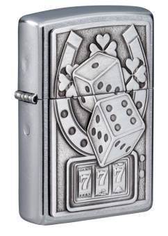 ЗАЖИГАЛКА Zippo бензиновая Lucky 7 49294