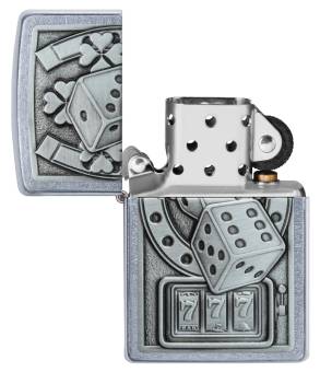 ЗАЖИГАЛКА Zippo бензиновая Lucky 7 49294