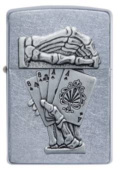 ЗАЖИГАЛКА Zippo бензиновая Dead Mans Hand 49536