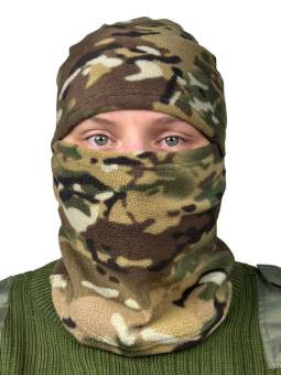 БАЛАКЛАВА тактическая на флисе Multicam