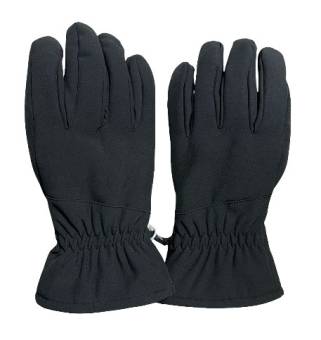 ПЕРЧАТКИ  3XL черные Soft Shell