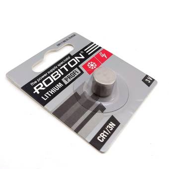 Батарейка CR1/3N (CR11108, 2L76, K58L) литиевая ROBITON
