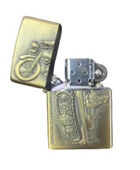 Зажигалка бензиновая тип zippo JianTai " MASHINTAVR"