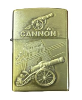 Зажигалка бензиновая тип zippo JianTai "Пушка"