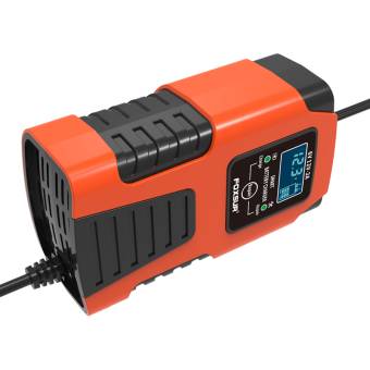 Автомобильное зарядное устройство 6V-12V 2А FOXSUR для (АКБ 6V-12V от 4 Ач до 40 Ач)