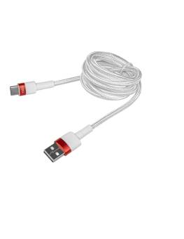 Кабель Arnezi Usb A - Type C (2м, 6A, 100W) быстрая зарядка, в оплетке