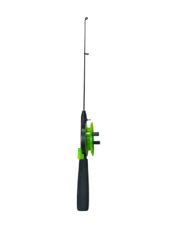 УДОЧКА зимняя 62 cm (катушка 90mm,ручка EVA,хлыст стеклопластик)