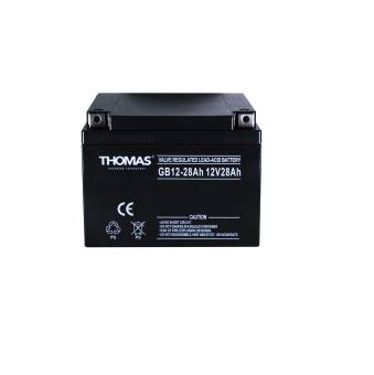 Аккумуляторная батарея 12-28Ah THOMAS GB12-28 GB12-28