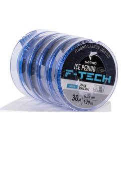 ЛЕСКА монофильная 30м зимняя Salmo ICE PERIOD F-TECH Lake Blue