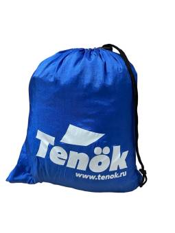 ГАМАК  260*150 туристический синий"Tenok", с веревками и карабинами